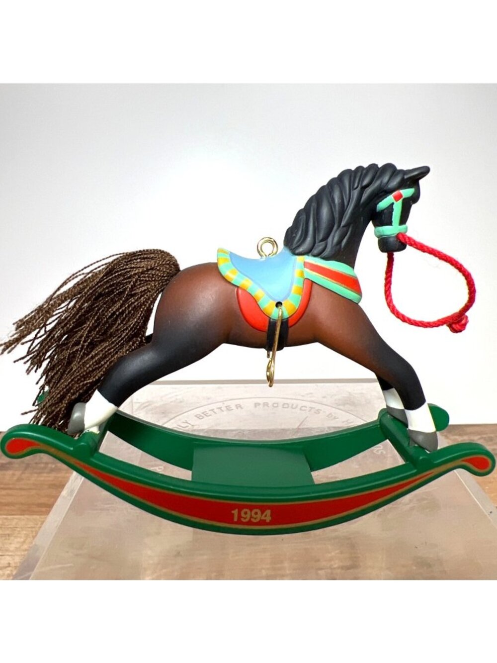 Hallmark Keepsake Ornament 1994 Rocking Horse Collectors Series Christmas